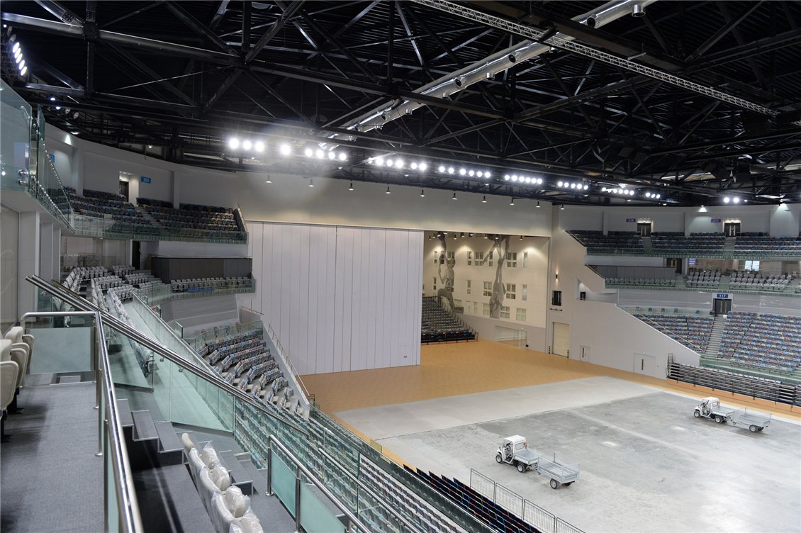 16.54 m Operable Partition Wall — National Gymnastics Arena, Baku, Azerbaijan
