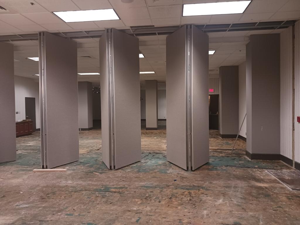 Paired Hinged & Folding Operable Partitions