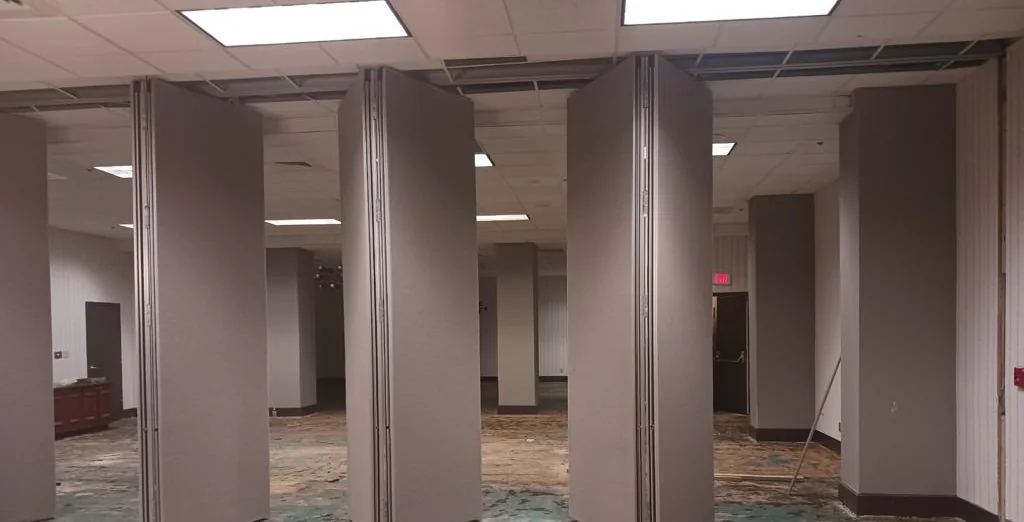 Paired Hinged & Folding Operable Partitions